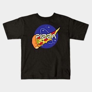 Pizza Space Program Kids T-Shirt